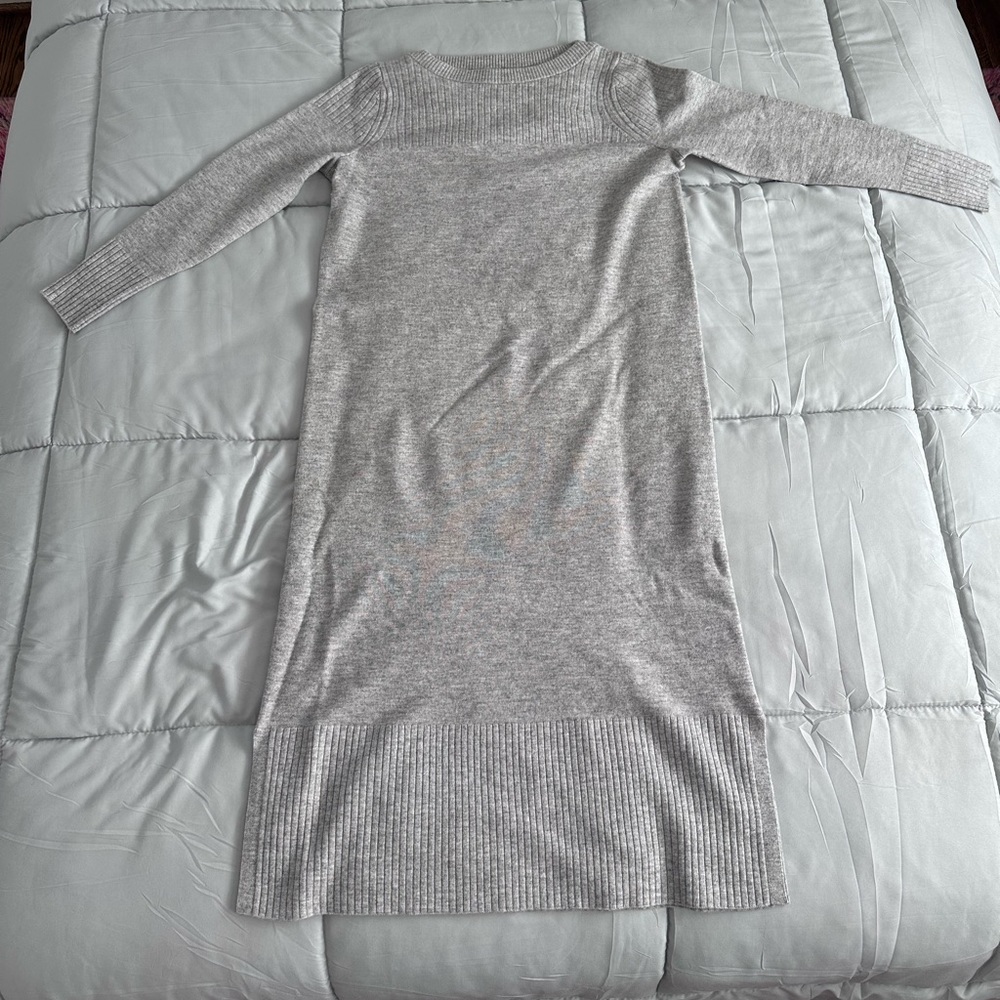 Hatch maternity gray merino wool sweater dress size 1